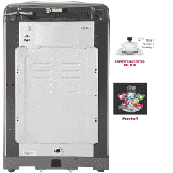 LG 7 Kg 5 Star Fully Automatic Top Load Washing Machine | T70SJMB1Z.ABMQEIL | Middle Black