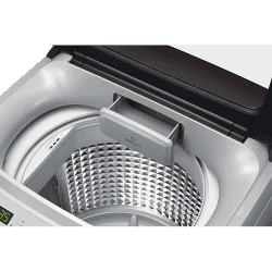 SAMSUNG 6.5 kg Diamond Drum feature Fully Automatic Top Load | WA65B4002NS /TL | Silver