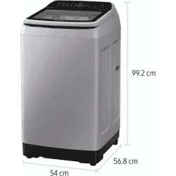 SAMSUNG 7 kg Fully Automatic Top Load | WA70N4261SS/TL | Silver