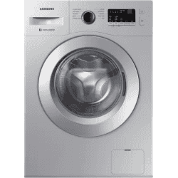 SAMSUNG 6.5 kg Fully Automatic Front Load with In-built Heater | WW65R20GLSS/TL | Silver