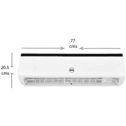 BPL 1 Ton 3 Star Inverter Split AC | BS-V123SX11 | White