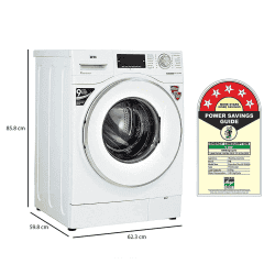 IFB 8.5 Kg 5 Star Fully Automatic Front Loading Washing Machine | Executive Plus VX ID | White