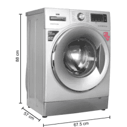 IFB 6.5 kg 5 Star 3D Wash Technology | In-built heater Fully Automatic Front Load | Senorita WXS | Silver