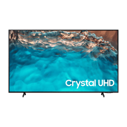 Samsung 139 cm (55 inch) Ultra HD Crystal 4K Smart LED TV | UA55BU8000KLXL | Black