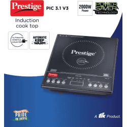Prestige PIC 3.1 V3 Indian Menu Options Induction Cooktop | 2000 W