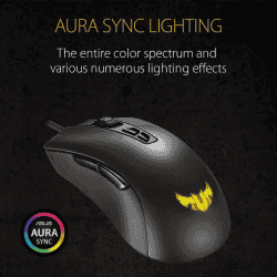 ASUS TUF M3 Wired Optical Gaming Mouse USB 2.0 | Black
