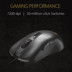 ASUS TUF M3 Wired Optical Gaming Mouse USB 2.0 | Black