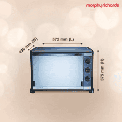 Morphy Richards 52 Litres Oven Toaster Grill 52RCSS | Black