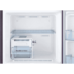 SAMSUNG 253 L Frost Free Double Door 2 Star Refrigerator with Base Drawer | RT28T31429R/HL | Paradise Purple