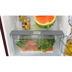 BOSCH Serie 4 364 Litres Frost Free Vario Inverter Triple Door Refrigerator | MultiAirflow System | CMC36WT5NI | Candy Red