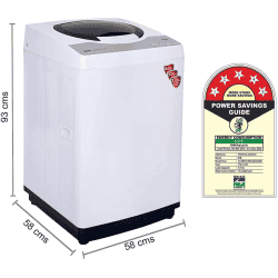 IFB 6.5 kg 5 Star Aqua 6.5 kg | Fully Automatic Top Load White | TL-RES | White