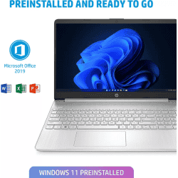 HP Ryzen 5 Hexa Core 5500U | 8 GB/512 GB SSD/Windows 11 Home |15s- eq2144au | Thin and Light Laptop | 15.6 inch | Natural Silver