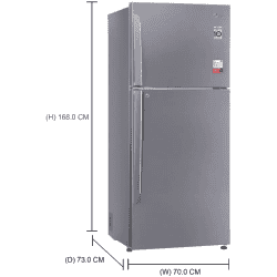 LG 437 Litres 2 Star Frost Free Inverter Double Door Refrigerator DoorCooling  GL-T432APZY.DPZZEBN | Shiny Steel