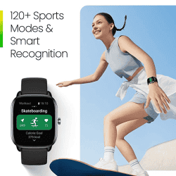 Amazfit GTS 4 Mini Smart Watch | Midnight Black