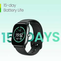 Amazfit GTS 4 Mini Smart Watch | Midnight Black