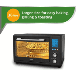 PHILIPS 36-Litre HD6976/00  Oven Toaster Grill | Black
