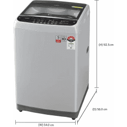 LG 7.5 kg Fully Automatic Top Load | T75SKSF1Z | Silver