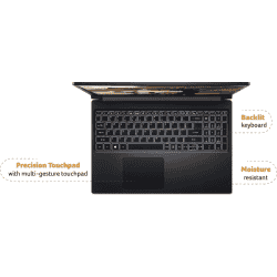 Acer ASPIRE 7 Gaming Laptop | AMD Ryzen 5 Hexa Core | R5-5500U | 8GB | 512GB | 4 GB Graphics | GTX1650 | Black | A715-42G-R2NE