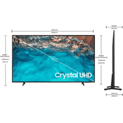 SAMSUNG | UA43BU8000KLXL |  108 cm (43 Inch)  | Ultra HD (4K) LED Smart Tizen TV