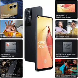 OPPO F21s Pro 5G | 8 GB | 128 GB | Starlight Black