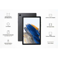SAMSUNG Galaxy Tab A8 | 3 GB RAM/32 GB ROM | with Wi-Fi  Tablet | Gray