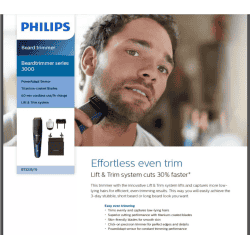 PHILIPS | BT3235/15 |  Trimmer | Blue