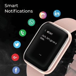 Fire-Boltt Ninja | BSW007 | Smartwatch | Beige
