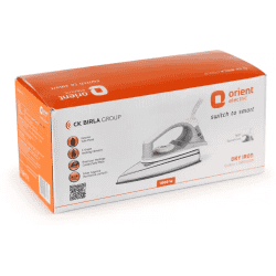 Orient Electric Enduro | DIEN10GM | 1000W |  Dry Iron | Iron Box | White