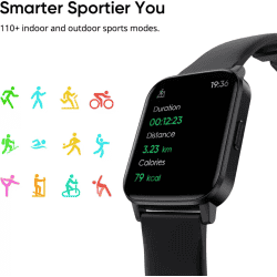 DIZO Watch 2 Sports | Black Strap