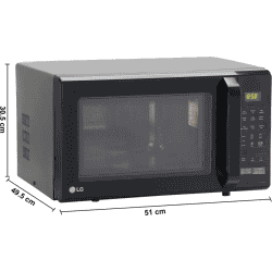 LG Convection Microwave Oven | 28 L | Black | MC2846BG