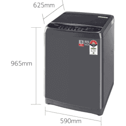 LG Washing Machiene | T10SJMB1Z |10 kg Fully Automatic Top Load | Black