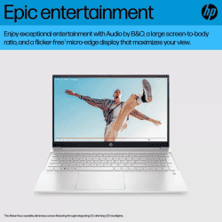 HP Pavilion Intel | 15-EG2009TU  | Core i5 | 12th Gen | 8 GB/512 GB SSD/Windows 11 Home |Thin and Light Laptop | Natural Silver