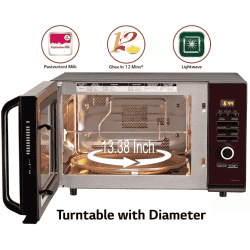 LG Micro Oven | MC3286BRUM | 32 L | Convection Microwave Oven| Black