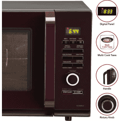 LG Micro Oven | MC3286BRUM | 32 L | Convection Microwave Oven| Black