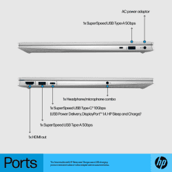 HP Pavilion |15-EG2039TU | Intel Core i7 | 12th Gen | 16 GB/1 TB SSD/Windows 11 Home |Thin and Light Laptop | Natural Silver