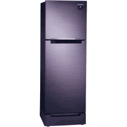SAMSUNG Refrigerator | RT28T3122UT/HL | 253 L | Frost Free Double Door 2 Star Refrigerator with Base Drawer | Pebble Blue