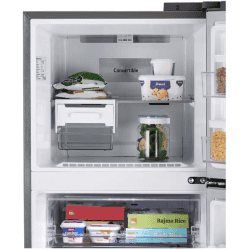 LG Frost Free Double Door Convertible Refrigerator | 343 L | 2 Star | Smart Diagnosis | Multi Air Flow | Shiny Steel | GL S382SPZY