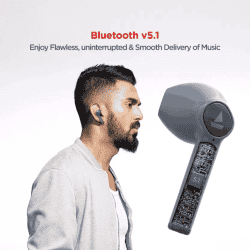 boAt Airdopes 131 | True Wireless | upto 60 Hours and ASAP Charge Bluetooth Headset | Midnight Blue