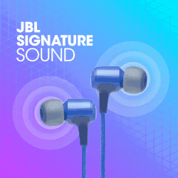 JBL Live 100BT | Bluetooth Headset | In the Ear | Blue