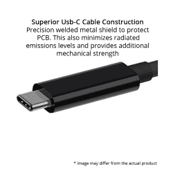 Belkin OTG Cable | F2CU036btBL | High Speed Metal Shield Reversible | Black