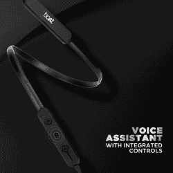 boAt Rockerz 255  Pro |  Bluetooth Headset | Active Black Indi
