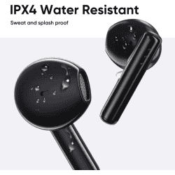 DIZO Buds P | True Wireless with Fast Charge | 40HPlaytime & 13mm Driver | Bluetooth Headset | Dynamo Black