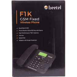 Beetel Landline Phone  | F1K GSM | FIXED WIRELESS PHONE Corded | Black