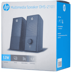 HP DHS - 2101 | 12 W  | Laptop/Desktop Speaker | Black