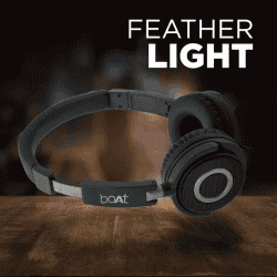 boAt BassHeads 900 Wired Headset | Carbon Black