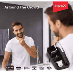 IMPEX GK 401 | Grooming Kit 120 Runtime 5 Length Settings | Multicolor