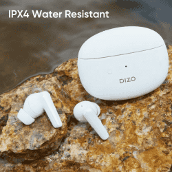 DIZO TechLife Buds Z | True Wireless | Bluetooth Headset | Pearl