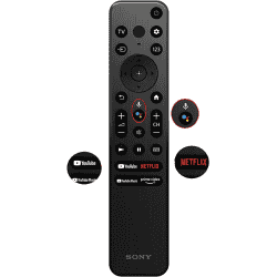 Sony Bravia | KD-50X80K | 50 inches | 4K Ultra HD Smart LED Google TV | Black