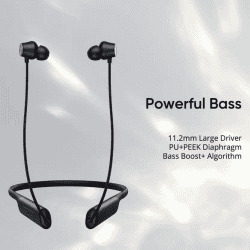 DIZO Wireless Bluetooth Headset | In the Ear | Classic Black