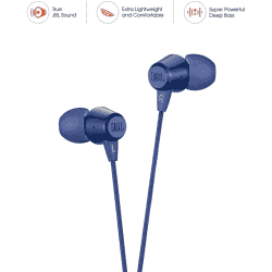 JBL Wired Headset | T50HI | In the Ear | Blue